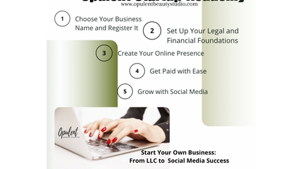 Product image for Opulent Startup Academy: Start Your Own Business From LLC To Social Media Success 
