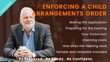 Product image for Enforcing a Child Arrangements Order (Detailed course)