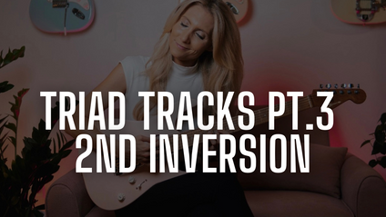 Product image for Triad Tracks: Pt. 3 (2nd Inversion Triads)