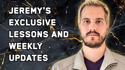Product image for B. Jeremy's Exclusive Lessons And Weekly Updates
