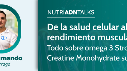 Product image for Webinar De la salud celular al rendimiento muscular: Omega 3 Strong y Creatine Monohydrate Support
