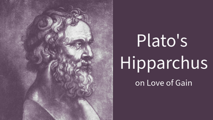 Product image for Plato's Hipparchus: The Lover of Gain