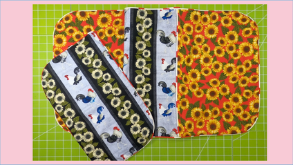 Product image for Piped Table Runner and Trivets – BabyLock & Bernina Serger Club – Jan 2025
