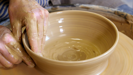 Product image for Throwing on the potter’s wheel