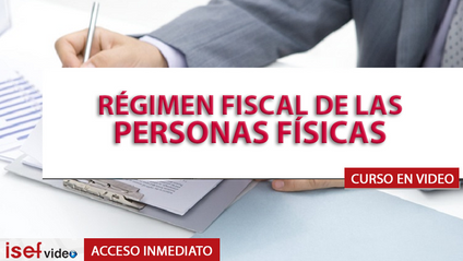 Product image for RÉGIMEN FISCAL DE LAS PERSONAS FÍSICAS