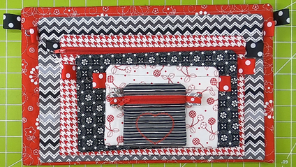 Product image for Lap Zip Bag - PJ's Embroidery Club - Feb 2025