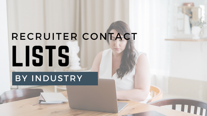 Product image for Recruiter Contact Lists (Confidential) 