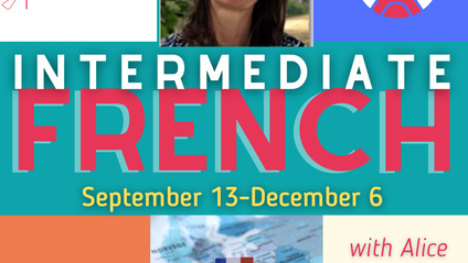 Product image for  Fall 2022 Intermediate French with Alice Ayel