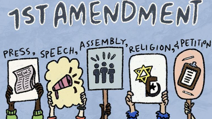 Product image for The First Amendment: Protected and Non-Protected Speech