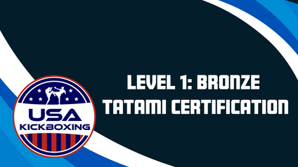Product image for Level 1: Bronze Coach - Tatami