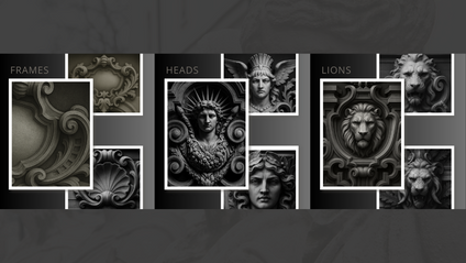 Product image for FRAMES & HEADS PACK 