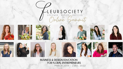Product image for Fleursociety Online Summit for Floral Designers 2022