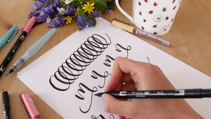 Product image for FREE 2 WEEK CALLIGRAPHY FOUNDATIONS COURSE
