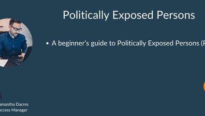 Product image for Politically Exposed Persons for beginners