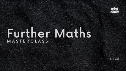 Product image for A Level Further Maths Masterclass