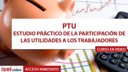 Product image for ESTUDIO PRÁCTICO DE LA PARTICIPACIÓN DE LAS UTILIDADES A LOS TRABAJADORES (PTU) 