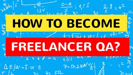 Product image for How to Become Freelancer QA - MasterClass