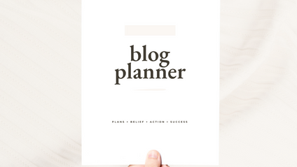 Product image for Blog Planner