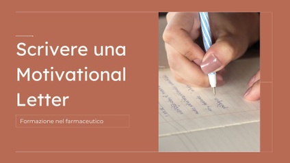 Product image for Scrivere una Motivational Letter