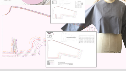 Product image for KIMONO BODICE ADOBE ILLUSTRATOR FILES