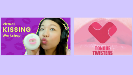 Product image for Virtual Kissing Workshop + Tongue Twisters