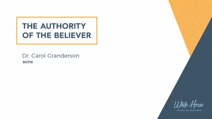 Product image for SG715 - The Authority of the Believer