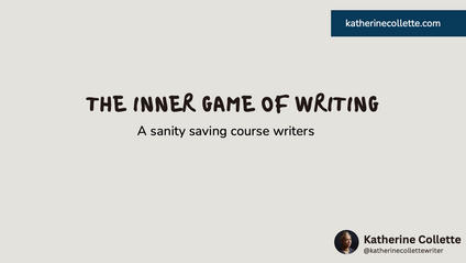 Product image for The Inner Game of Writing 
