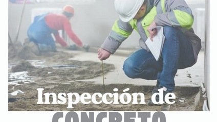Product image for Inspección de concretos