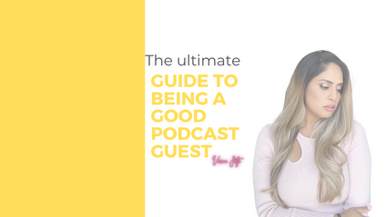 Product image for The Ultimate Guide to Being a Good Podcast Guest (ebook)