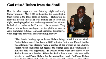 Product image for “The Dead Guy Came to Breakfast” Article