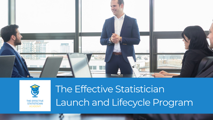 Product image for The Effective Statistician Launch and Lifecycle Program