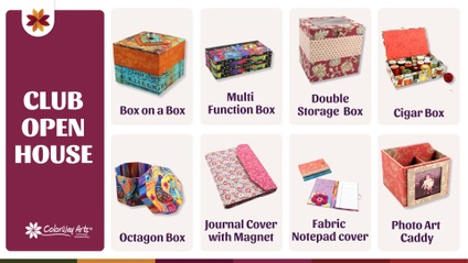 Product image for Cartonnage Club Open House - Workshops