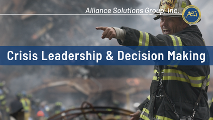 Product image for Crisis Leadership and Decision Making Course