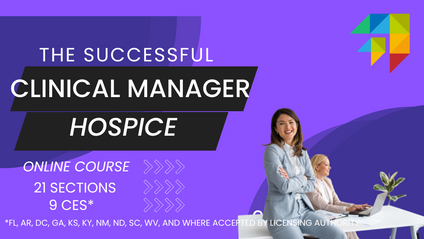 Product image for The Successful Clinical Manager - Hospice