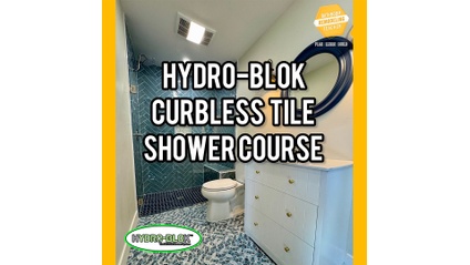 Product image for Hydro-Blok Curbless Tile Shower Course