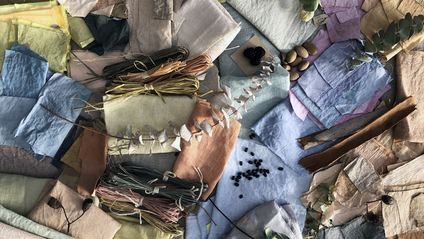 Product image for Natural dyeing techniques for fabric and raffia