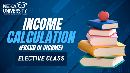 Product image for Income Calculation - Fraud in Income