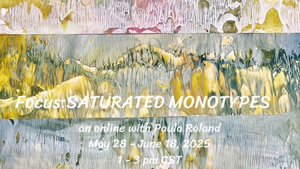 Product image for FOCUS: Saturated Encaustic Monotypes, 2025