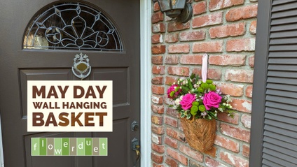 Product image for Flower Arranging Fridays: May Day Wall Hanger