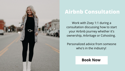 Product image for 1:1 Consult with Zoey; Discuss How to Start Your Airbnb Journey