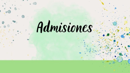 Product image for Admisiones