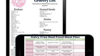 Product image for Dairy Free Meal Plan