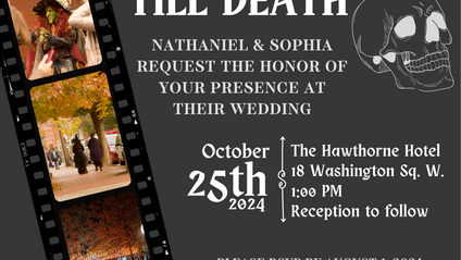 Product image for 'Till Death Wedding Invitation Template