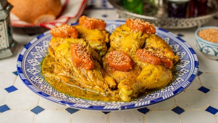 Product image for Moroccan Chicken Tagine with Caramelized Pumpkin