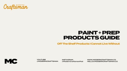 Product image for Paint and Prep Products Guide