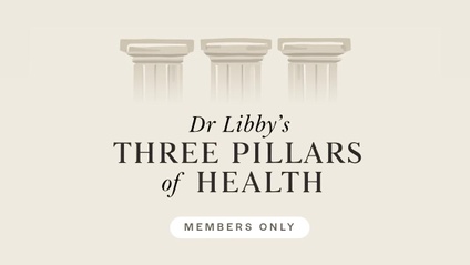 Product image for Dr Libby's Three Pillars of Health