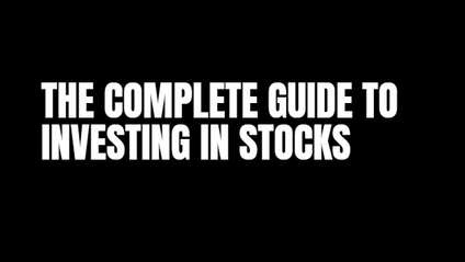 Product image for The Complete Guide to Investing in Stocks