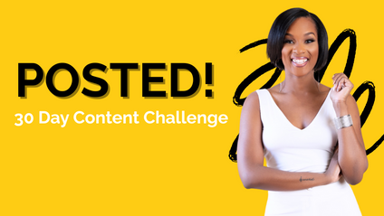 Product image for Posted: Content Posting Challenge