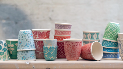 Product image for Kleurrijk keramiek met engobes