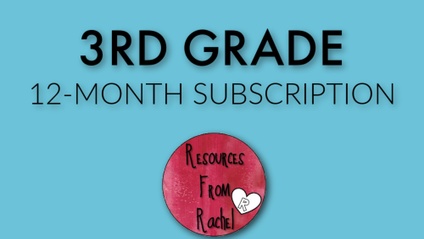 Product image for 3rd Grade Subscription